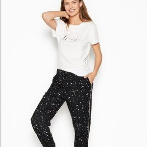 Victoria’s Secret Cotton & Flannel Long PJ Set